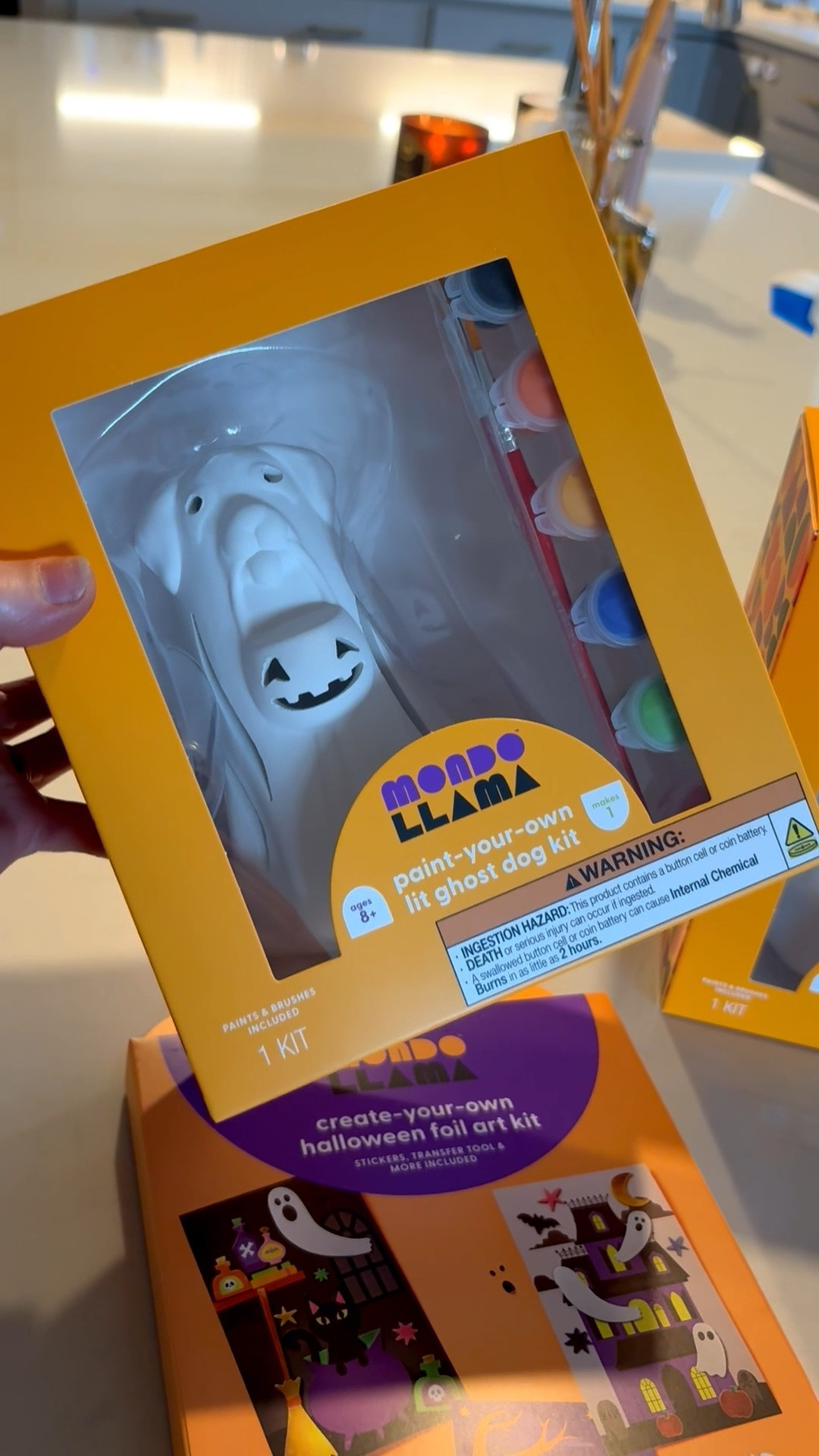 so many cute Halloween crafts for the kids at Target right now. Picked these up for the boys to do with out babysitter and they were a big hit! 

#LTKFamily #LTKFindsUnder50 #LTKKids