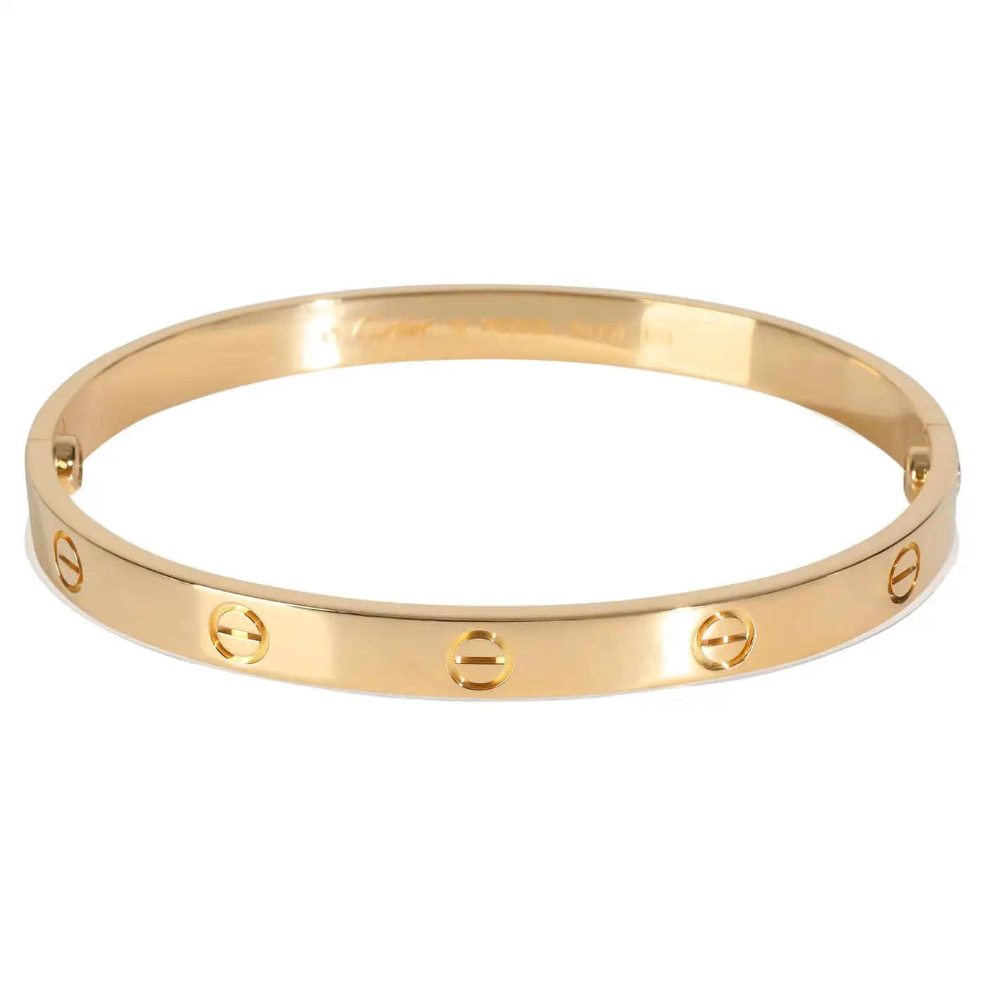 Cartier Yellow Gold  Love Bracelet | 1stDibs