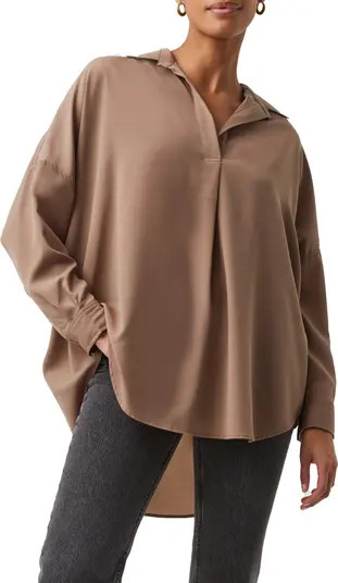 Rhodes Crepe Popover Shirt | Nordstrom