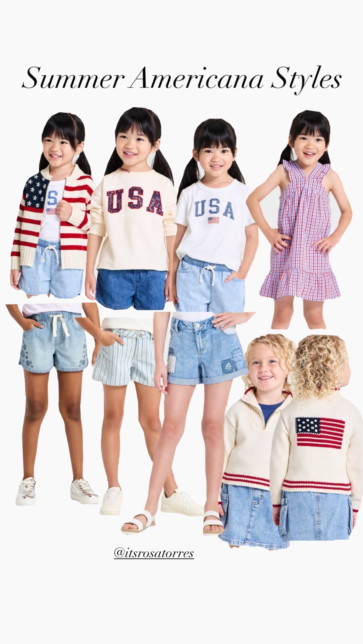 Summer Americana styles they are so cute!!! Such beautiful ways to mix and match. 


#americana #kidsfashion #kidsstyles #kidsclothes #kidsusashirt #summerkidsshorts

#LTKSeasonal #LTKKids #LTKootd