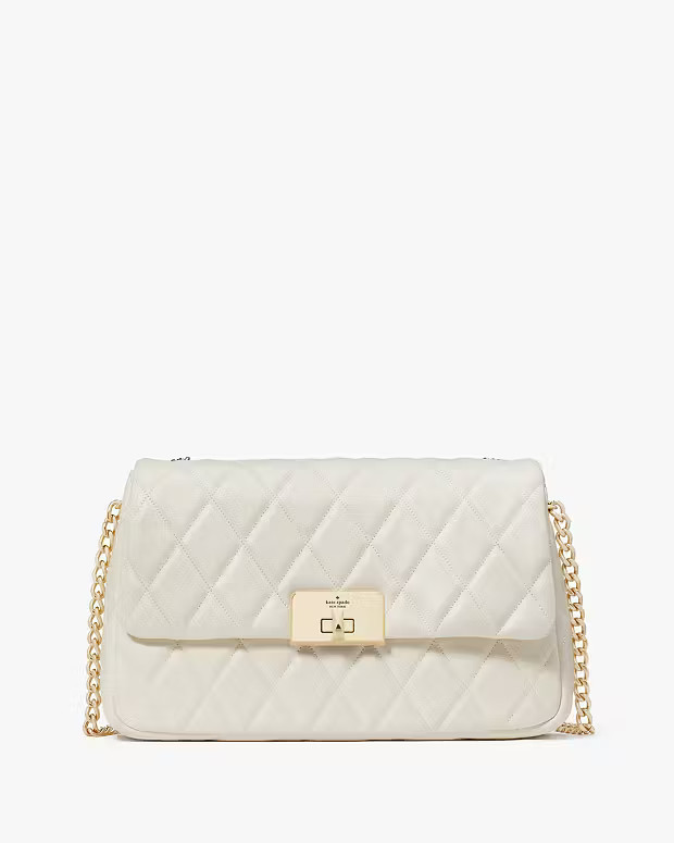 Carey Medium Flap Shoulder Bag | Kate Spade Outlet