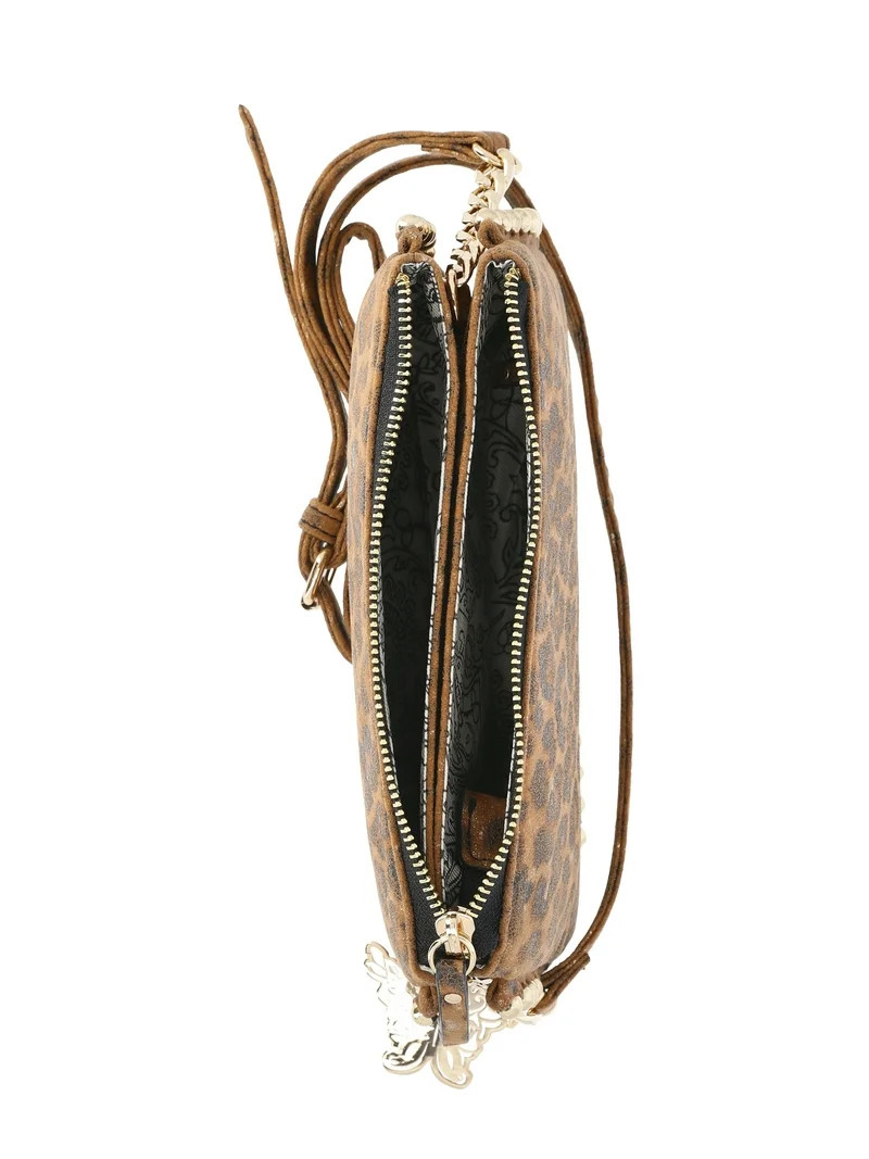 Jessica Simpson Women’s Roxie Crossbody Bag, Leopard | Walmart (US)