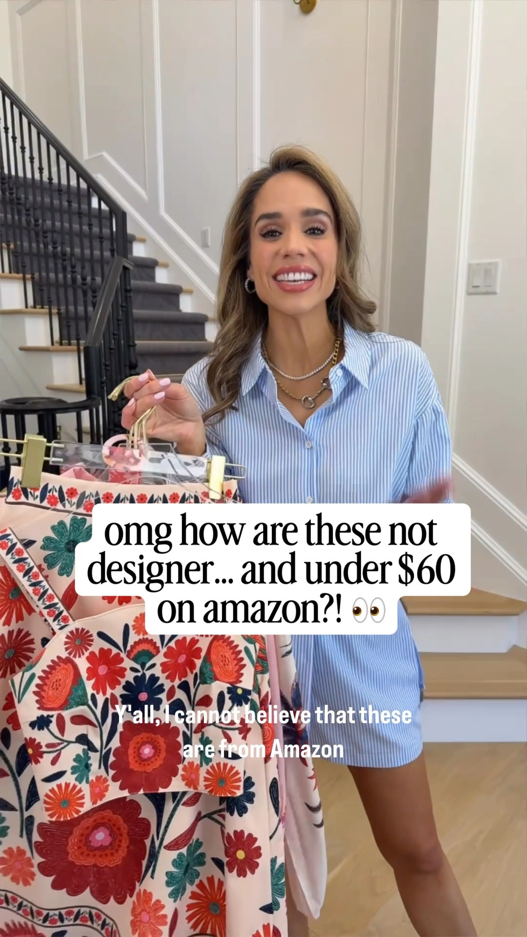 y’all… i cannot believe these are from amazon 🤯

Designer vibes, Amazon prices…yes please! 

These are giving total Zimmerman and Farm Rio vibes 🙌🏼  

* I’d suggest sizing up one for the second set that looks like Farm Rio. I’m wearing a size small and fits more like an XS. 💗

#amazonfinds #momlife #momstyle #springfashion #affordablefashion #everydaystyle