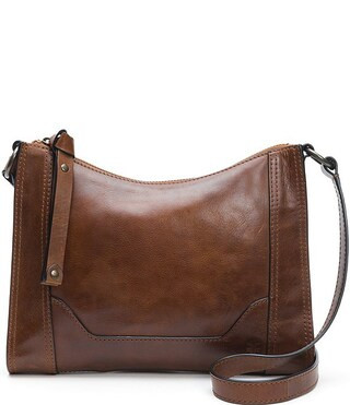 Melissa Zip Leather Crossbody Bag | Dillard's