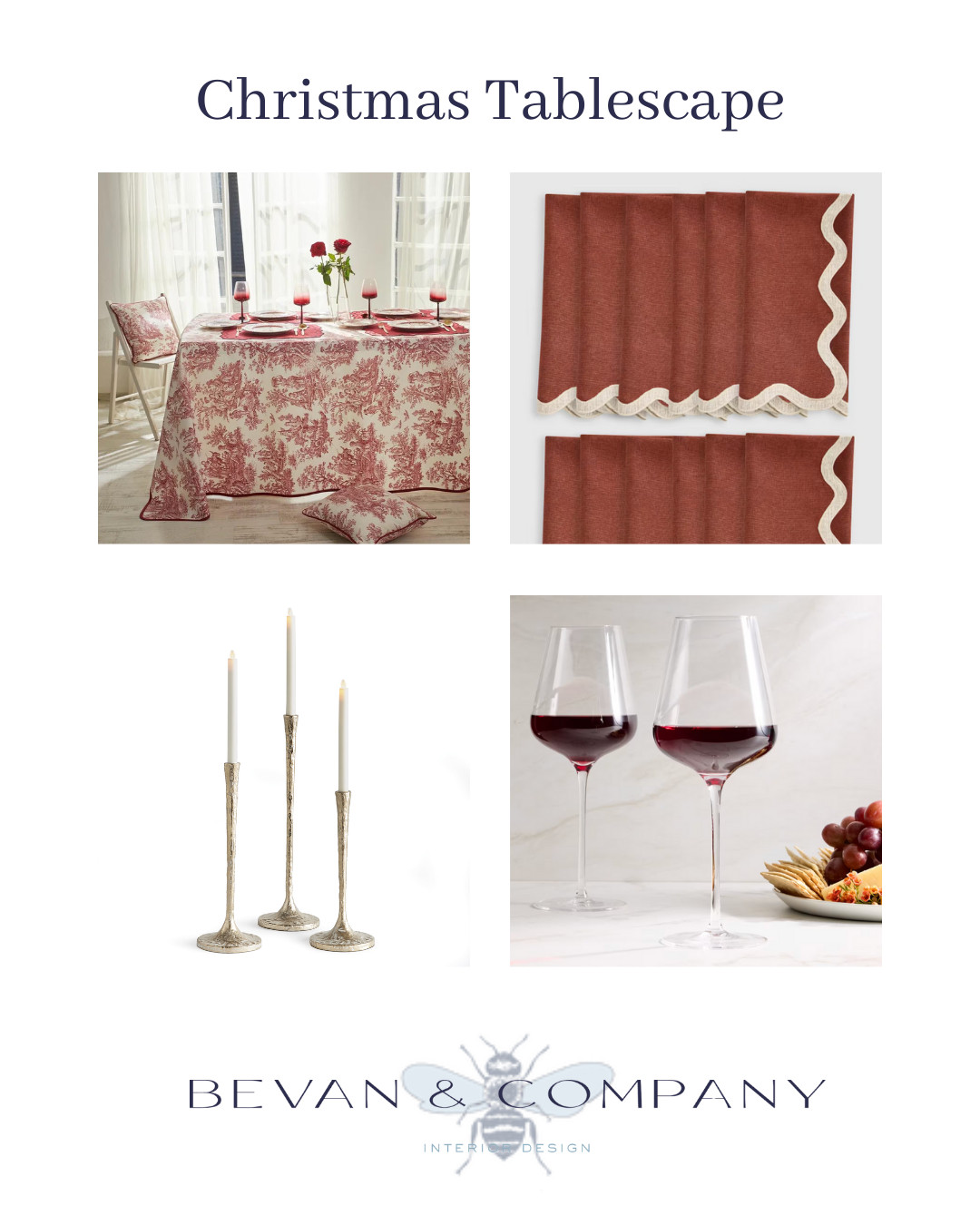 We're in the home stretch of the holiday season! Is your Christmas tablescape ready? We pulled our favorite festive holiday decor so you can have the perfect backdrop for your feast on the 25th. This classic red scheme is perfect for Christmas. You can't go wrong with the classics! Luxury pieces from Quince and Scout & Nimble are perfect additions to your home & they will last your family fooling past the Christmas season ❤️🎄  

 

#LTKGiftGuide #LTKHoliday #LTKHome