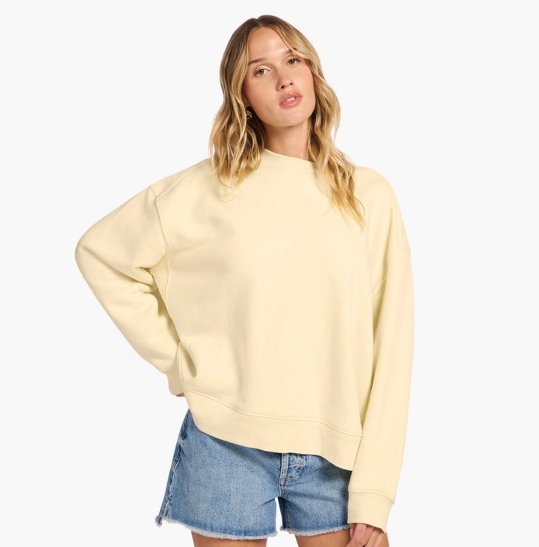 Nuuds butter yellow! Love this color and love their sweatshirts! 

#LTKStyleTip #LTKActive #LTKSeasonal