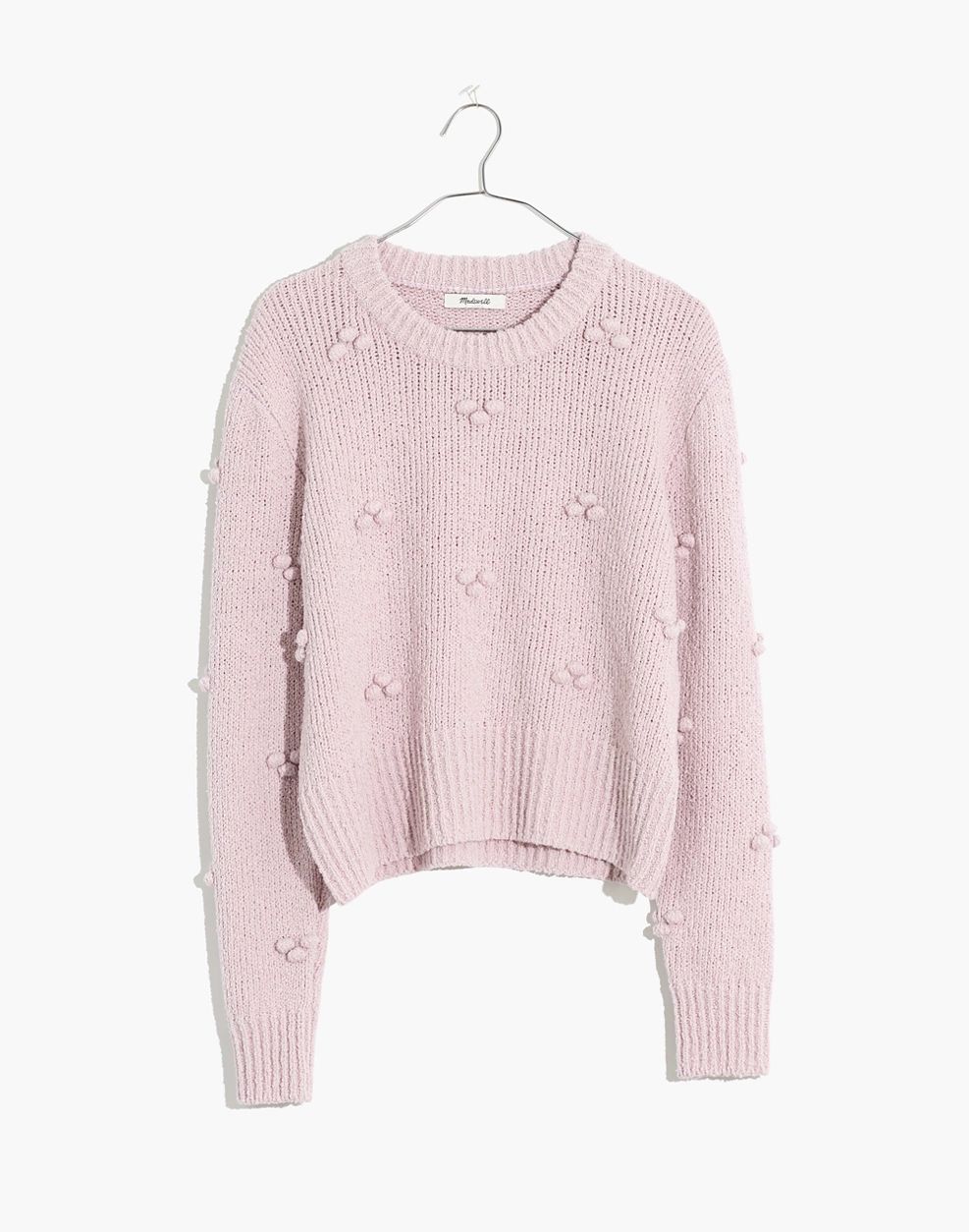 Dotted Bobble Pullover Sweater | Madewell