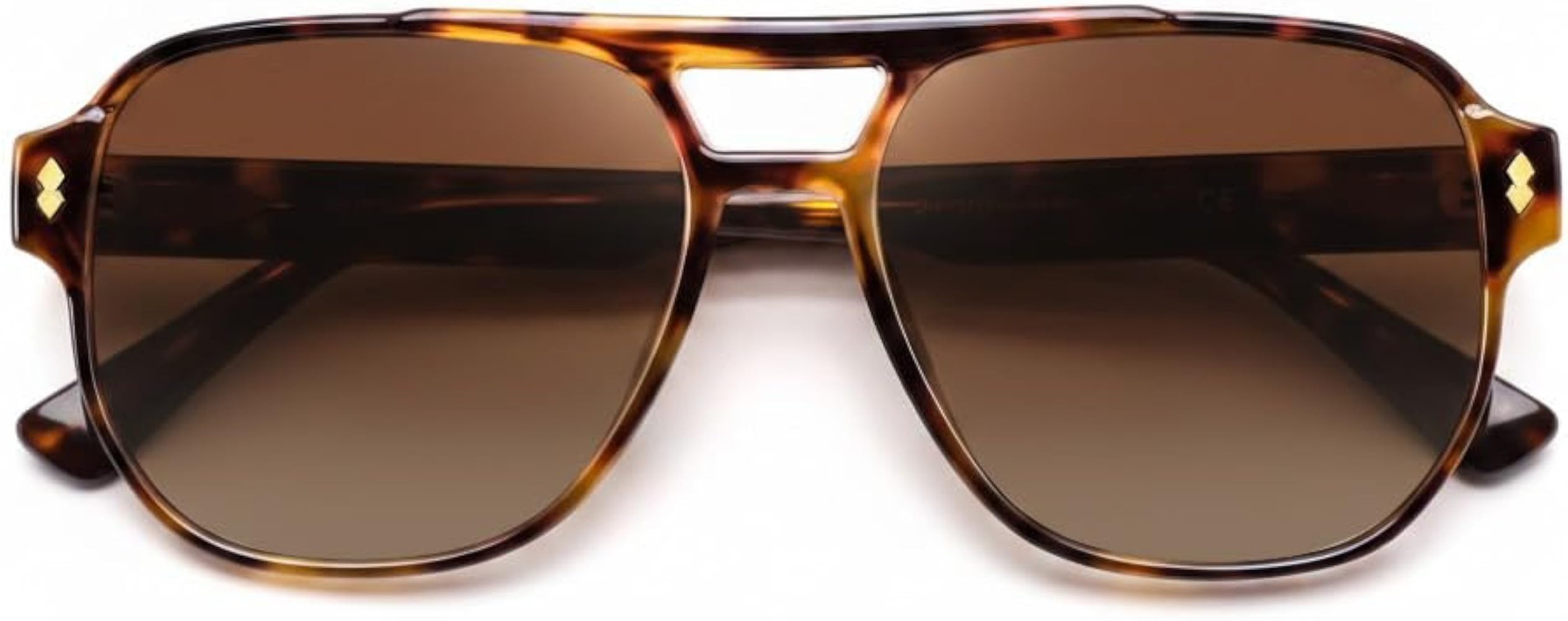 FEISEDY Vintage Aviator Sunglasses for Women & Men, Polarized Lens | Amazon (US)