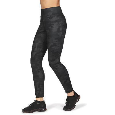 Memoi Camouflage Print Shaping Leggings Black L-XL | Target