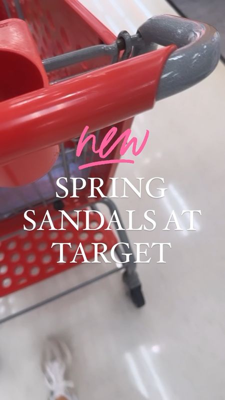 New Spring  Sandals at Target! 

#LTKSeasonal #LTKunder50 #LTKshoecrush