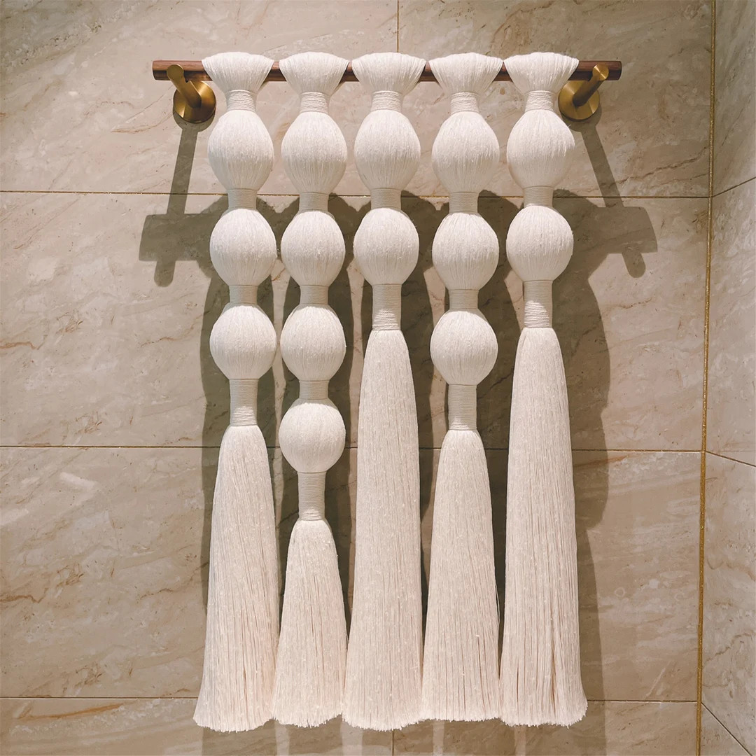 Modern wall decor, Minimalist Macrame wall hanging, Perfect blend of texture, Natural materials f... | Etsy (US)