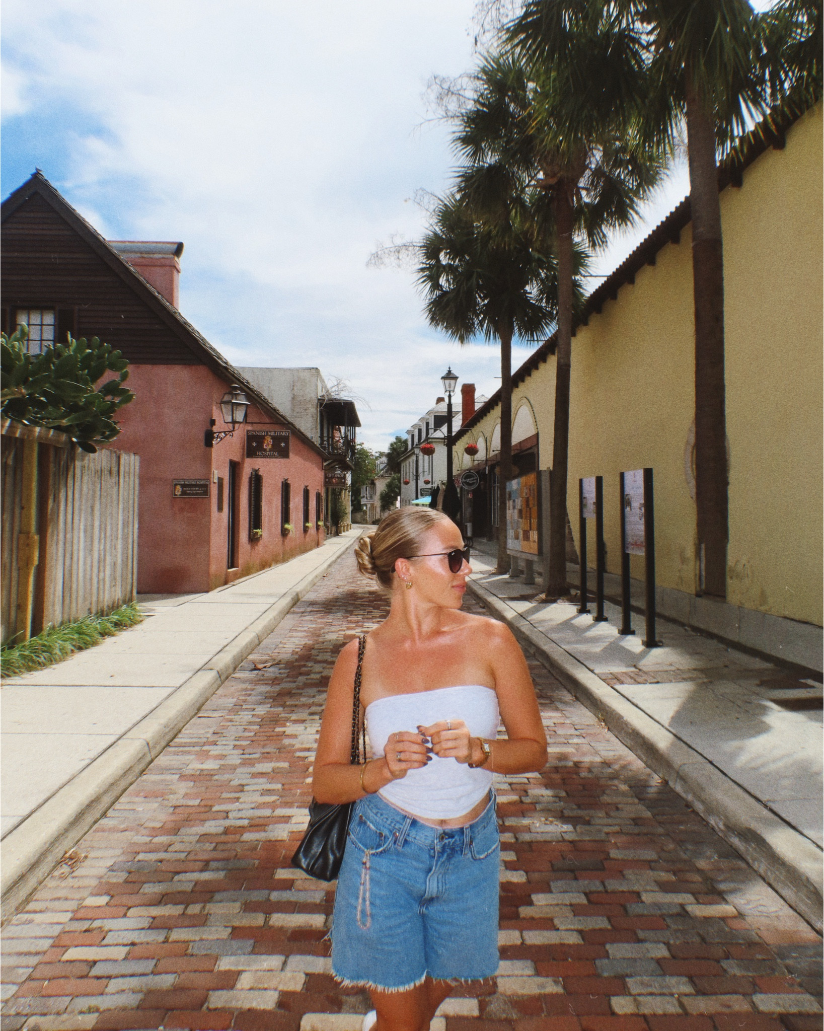 Abercrombie + Aerie meets mini European vacation — size small tube top, 26 medium denim in shorts. 



#LTKFindsUnder50 #LTKSaleAlert #LTKTravel