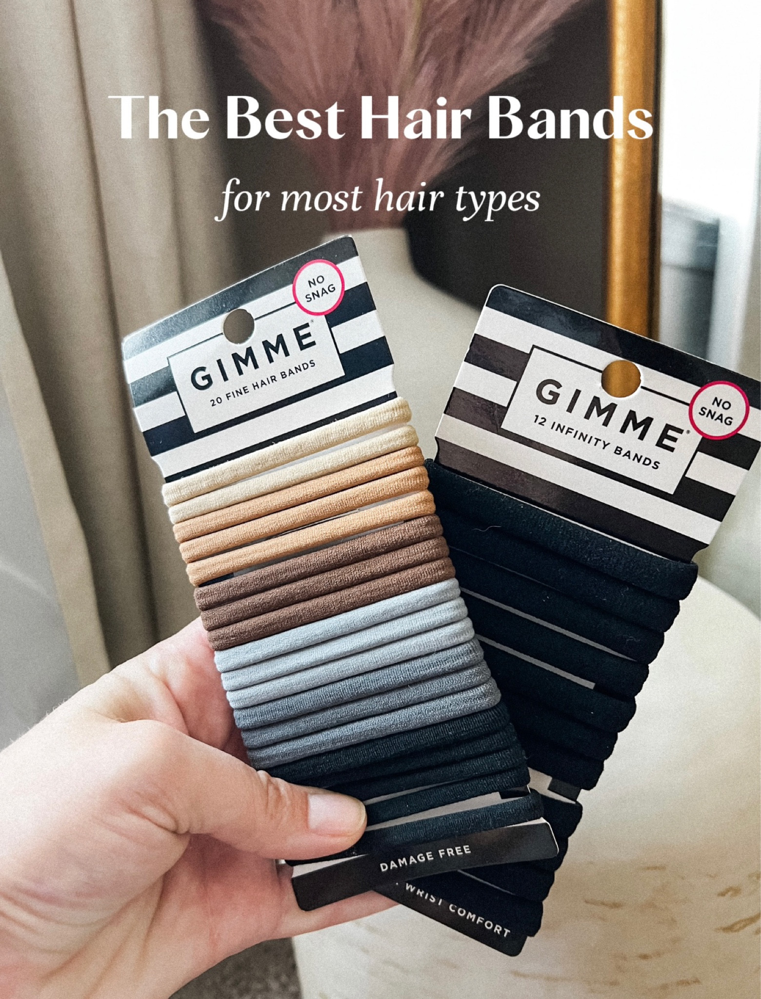 The only type of hair bands I use. They are the only ones that don’t break my hair and are comfortable when I need an updo 👱‍♀️ #hair #hairproducts 

#LTKstyletip #LTKfindsunder50