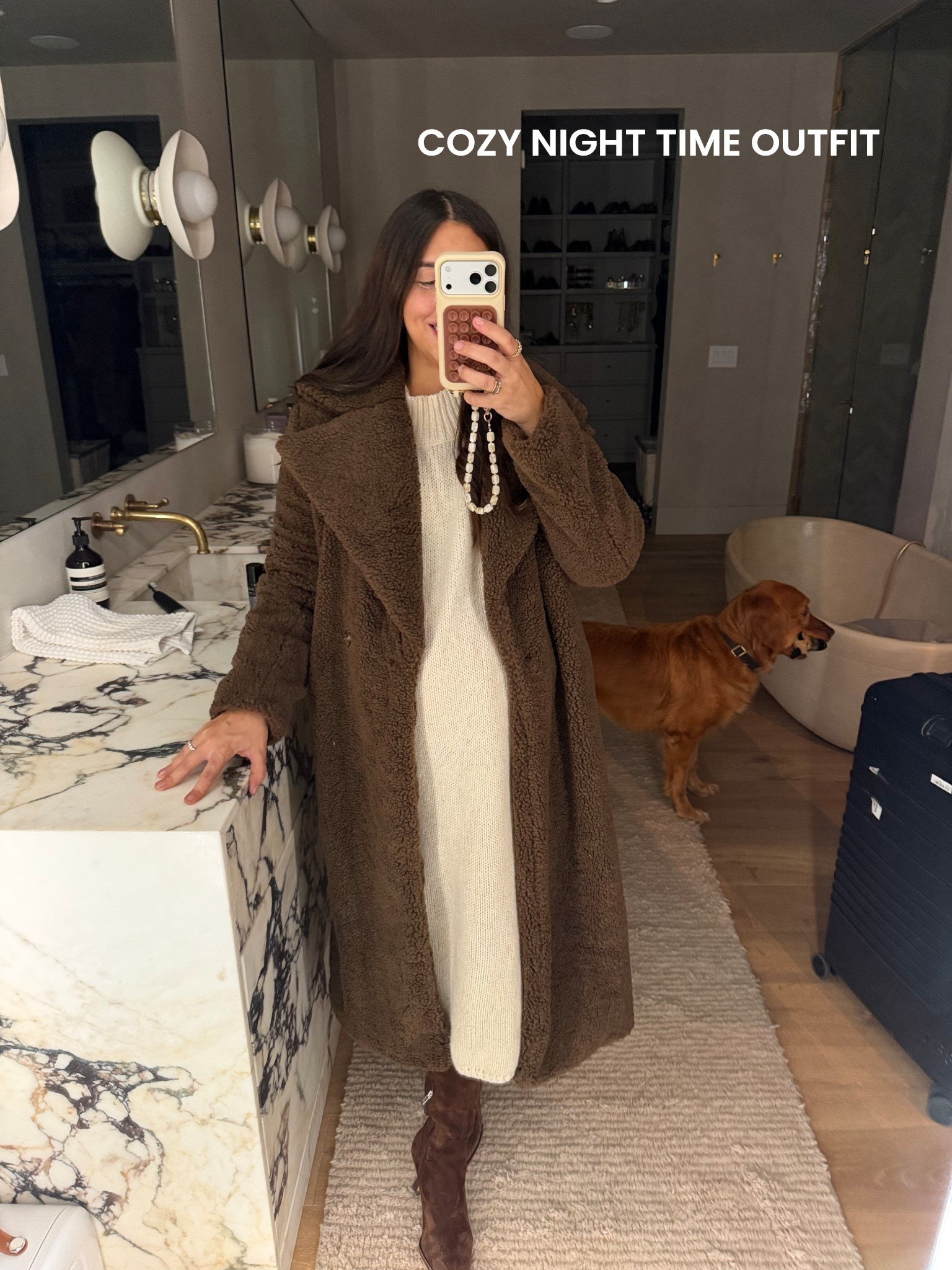 CODE: DEDE40

Wore this to the kids Christmas concert and I couldn’t be happier! Oversized is the way to go when you’re preg and it’s cold lol

Jacket: medium
Dress: medium 

Dressupbuttercup.com #dressupbuttercup #dederaad 


#LTKSeasonal #LTKFindsUnder50 #LTKHoliday