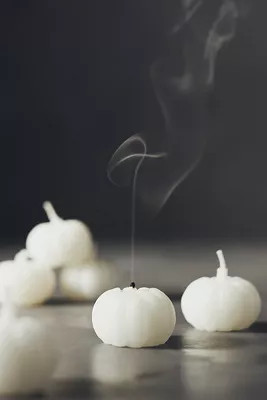 Pumpkin Shaped Wax Candles, Set of 6 | Anthropologie (US)