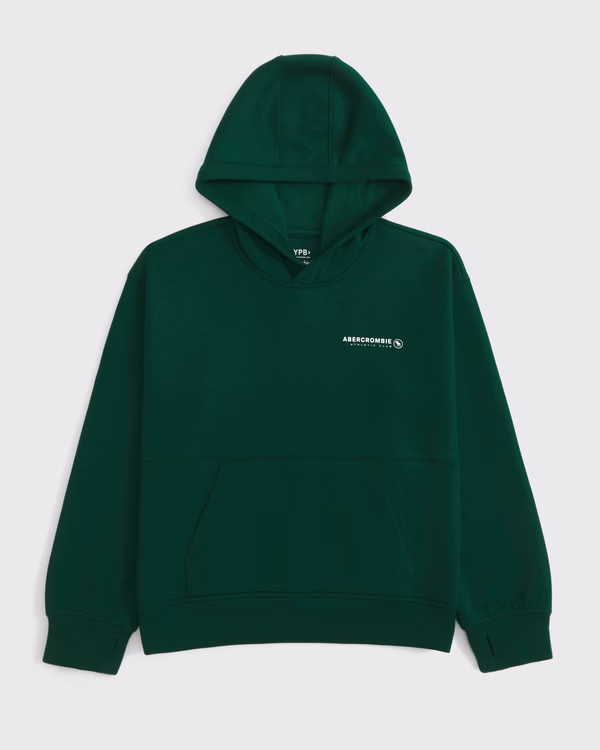 ypb neoknit logo popover hoodie | Abercrombie & Fitch (US)
