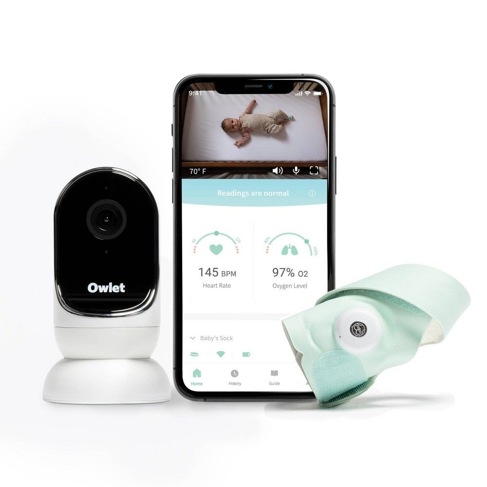 Owlet Duo Smart Baby Monitor with HD Video, Oxygen, and Heart Rate - Mint Green | Target