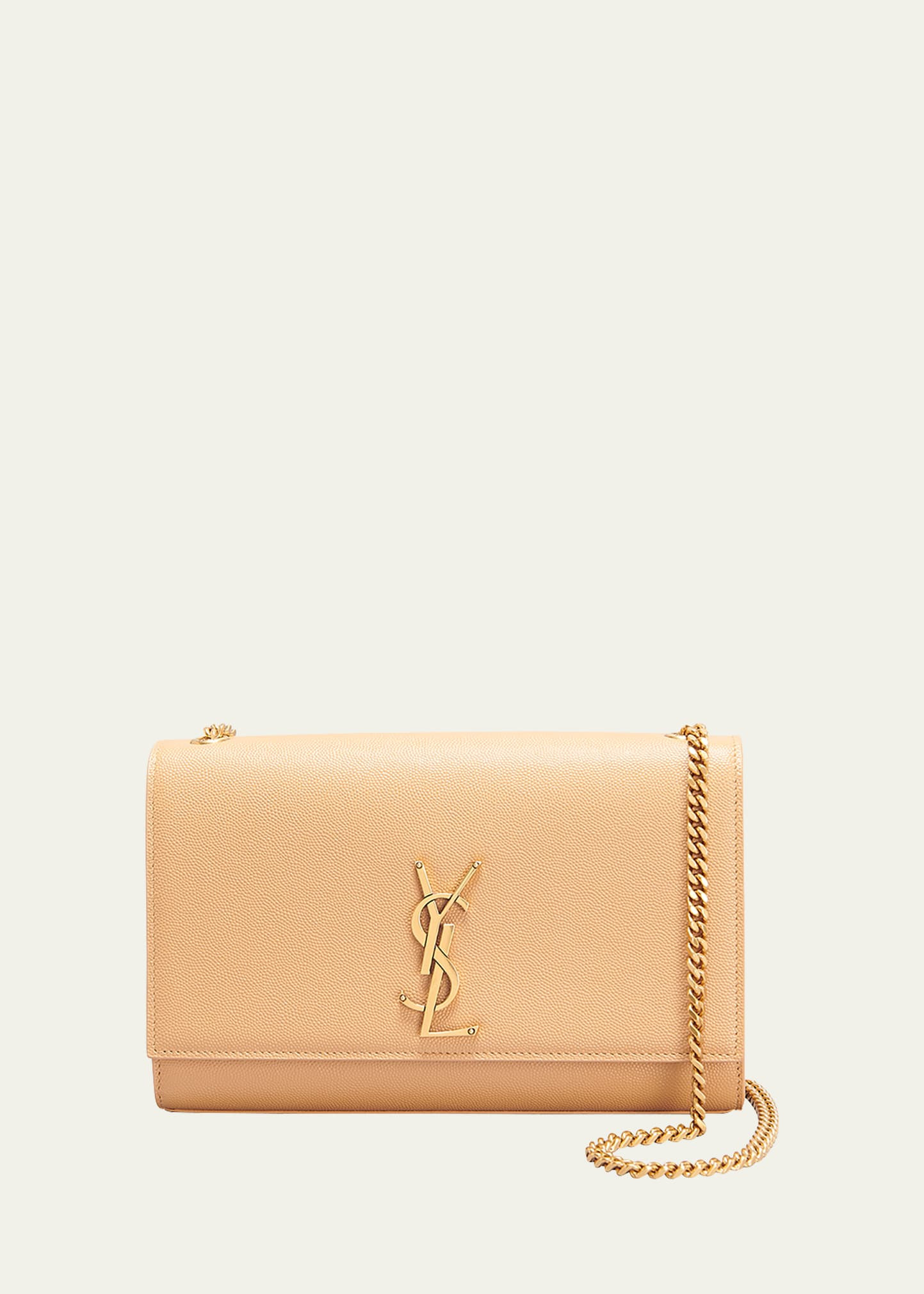 Kate Monogram YSL Medium Grain de Poudre Chain Bag | Bergdorf Goodman