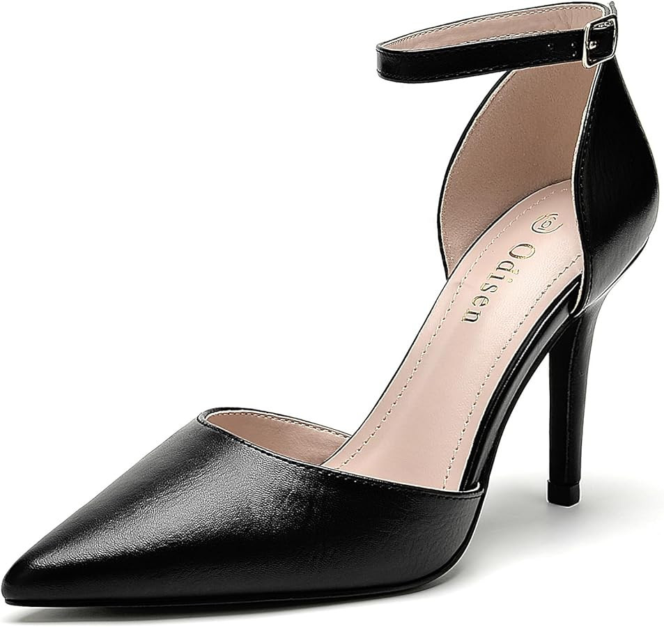 Odisen Women's Closed Toe Heels Pumps | Amazon (US)