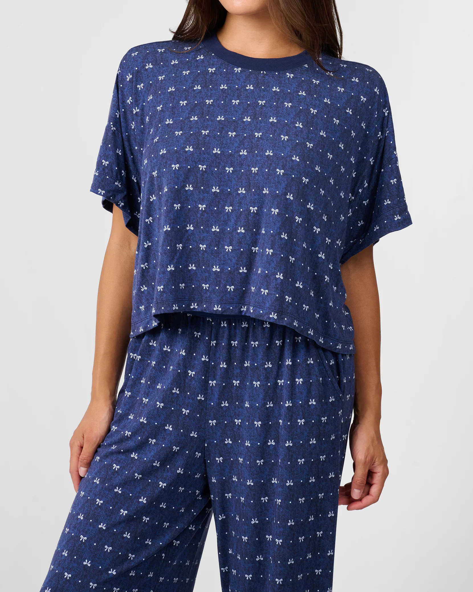 Cropped Sleep Tee | We Wore What