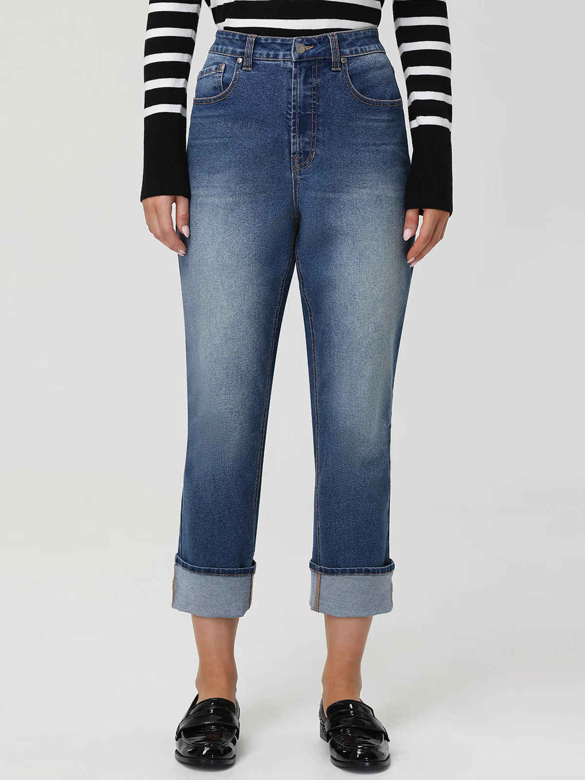 89th & Madison Cropped Straight Jean | 89th + Madison
