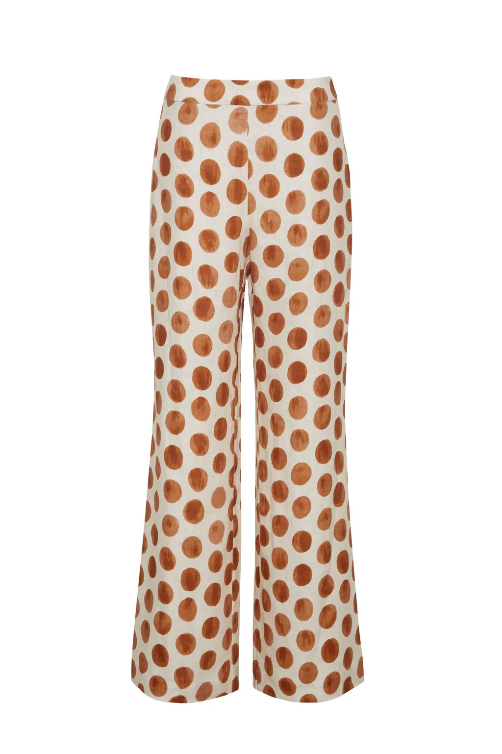 Sunflower Pant in Celeste Spot Ginger | Over The Moon