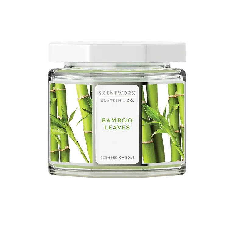 Scentworx 14.5 oz Bamboo Leaves 3-Wick Jar Candle by Slatkin & Co | Walmart (US)