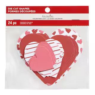 Valentine's Day Printed Heart Die Cut Shapes by Recollections™ | Michaels Stores