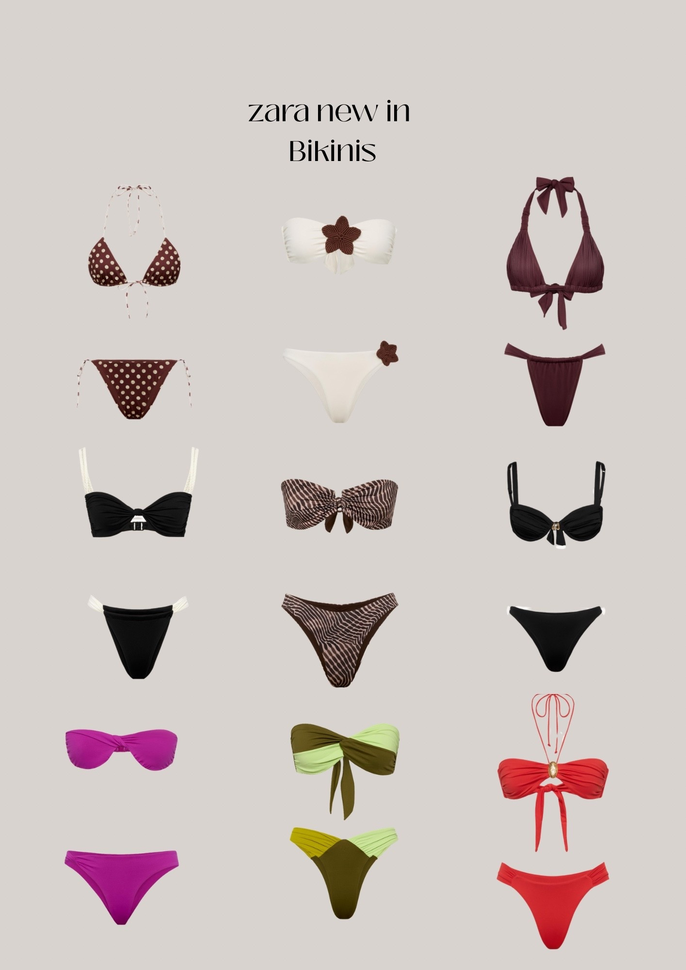 Zara Bikinis

#LTKtravel #LTKuk #LTKunboxing