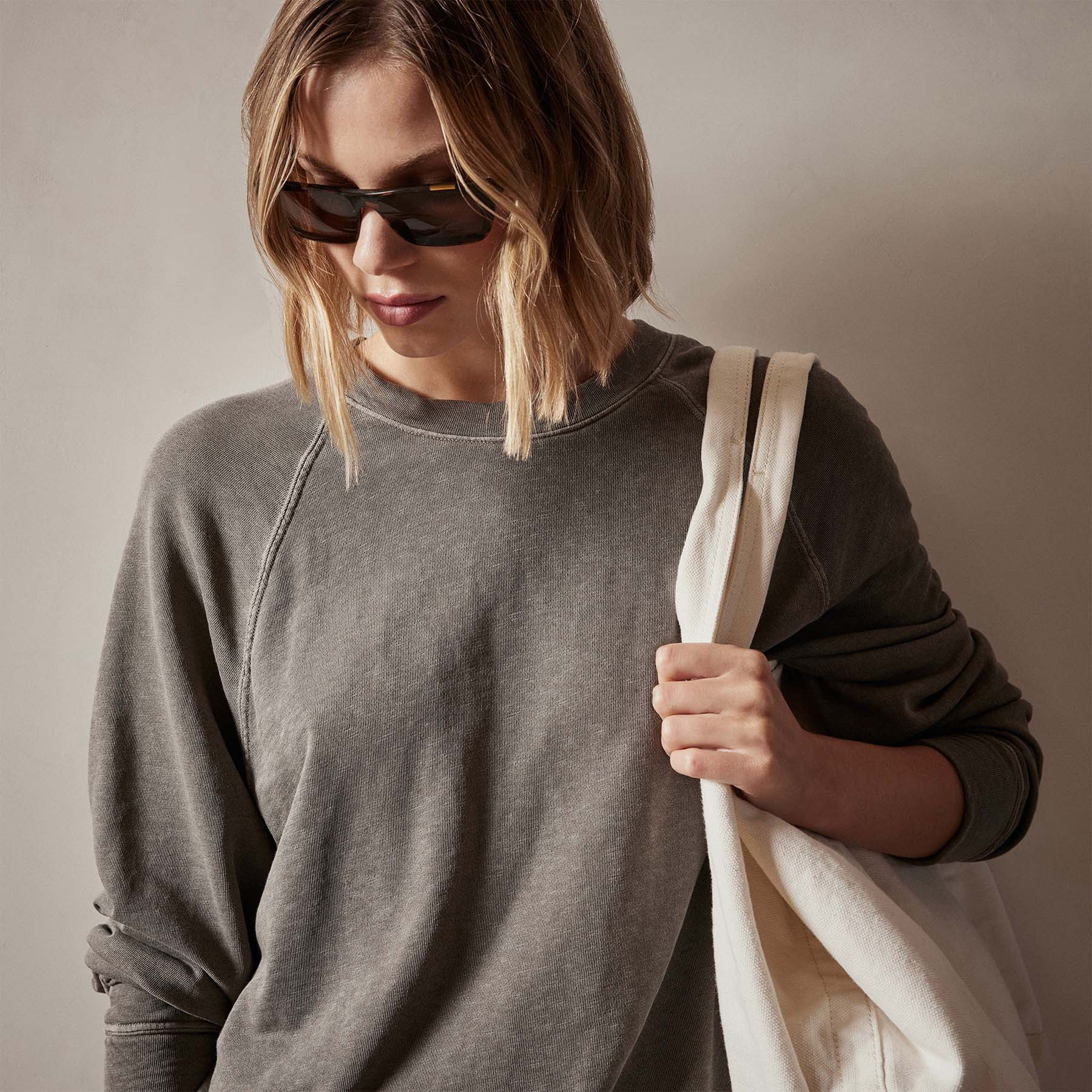 Vintage French Terry Relaxed Sweatshirt | James Perse (US)