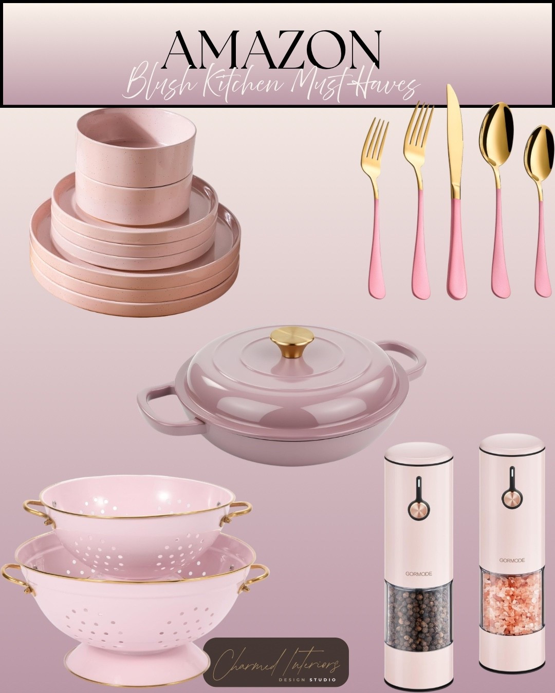 Blush Kitchen Must-Haves #homedecor #styledbycharmed #affordablehomedecor

#LTKSaleAlert #LTKHome