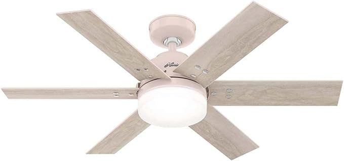 Hunter Fan Company 51207 Pacer Ceiling Fan, 44, Blush Pink | Amazon (US)