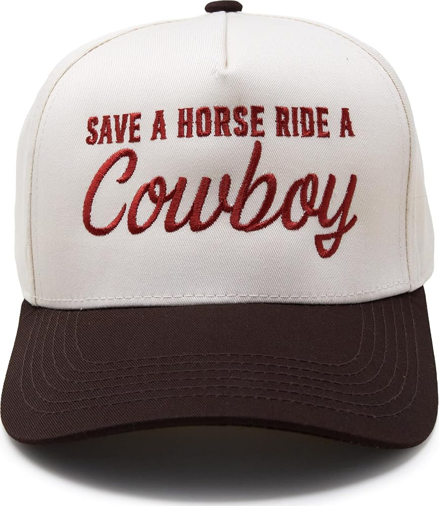 Funky Junque Vintage Canvas Snapback Hat - Adjustable 2 Tone Cap for Men Women - Put It On My, Co... | Amazon (US)