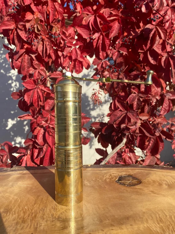 Brass Manual Coffee Grinder Traditional Turkish Coffee | Etsy | Etsy (US)