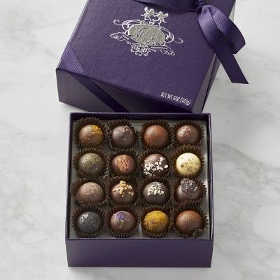 Vosges Exotic Truffle Collection, 16-Piece | Williams Sonoma | Williams-Sonoma