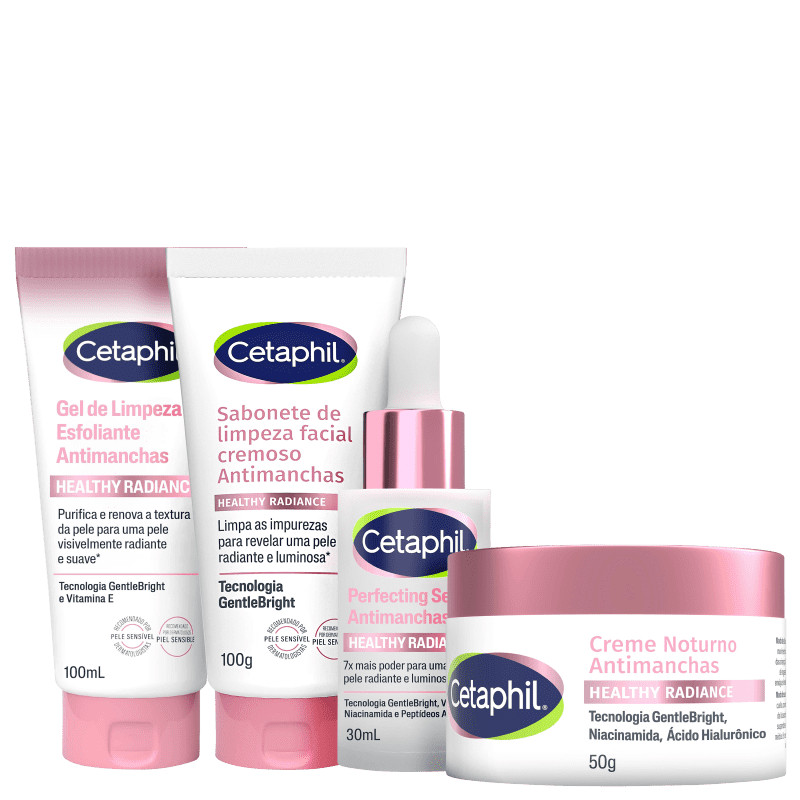 Kit Cetaphil Healthy Radiance (4 Produtos) | Beleza Na Web (BR)
