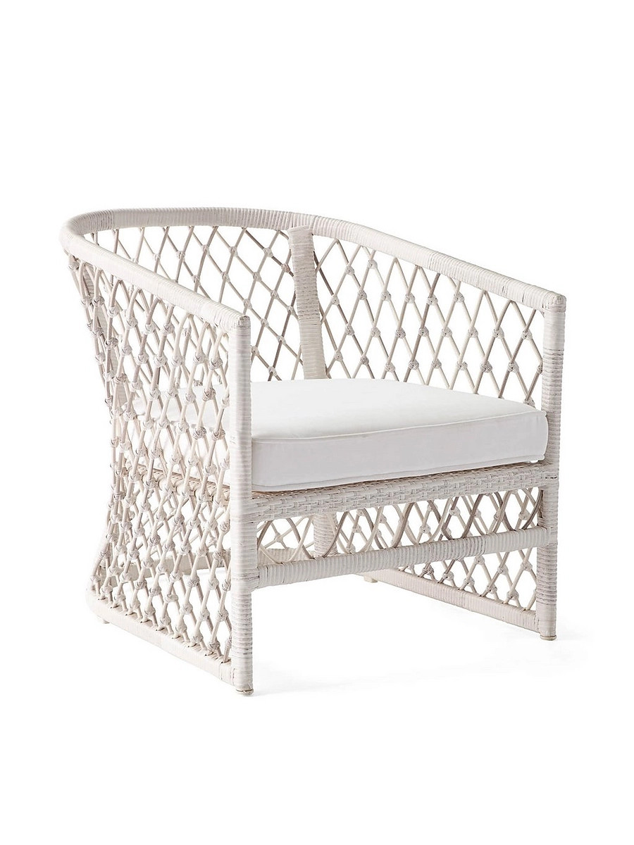 Capistrano Lounge Chair - Driftwood | Serena and Lily