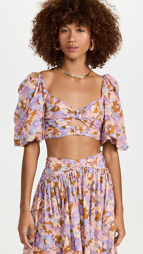 Violet Twist Front Bodice | Shopbop