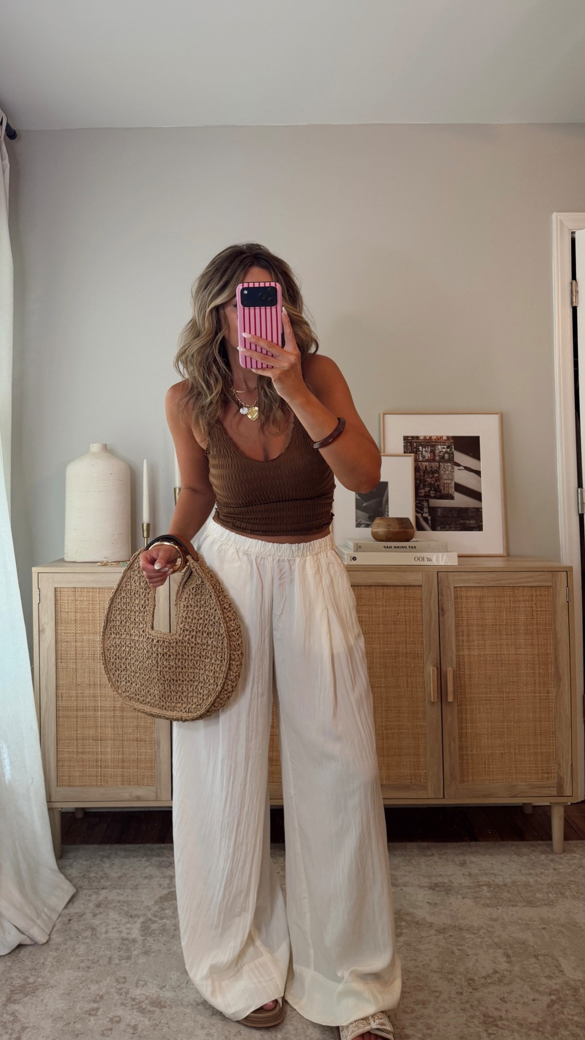 easy effortless vacation outfits! size M top + bottoms. for anything vici use code LEANN35 for 35% off! vacation outfits, summer outfits, beach outfits 

#LTKootd #LTKTravel