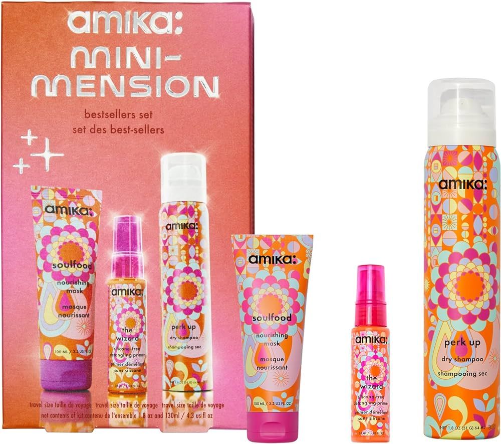 amika mini-mension bestsellers hair set | Amazon (US)