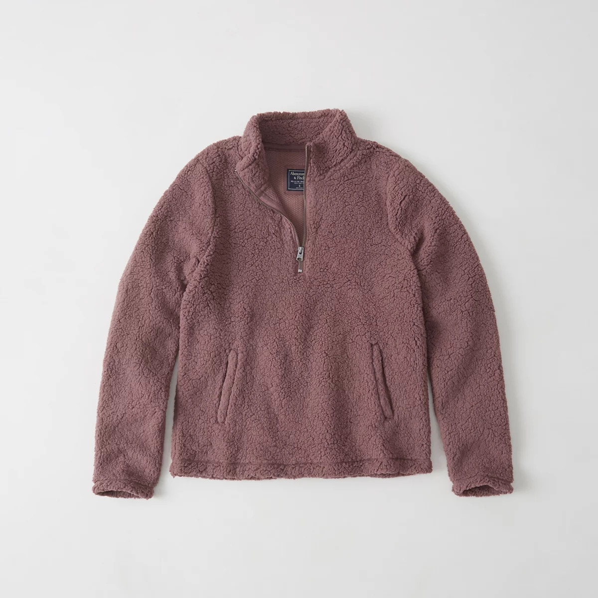 Sherpa Half-Zip Pullover | Abercrombie & Fitch US & UK