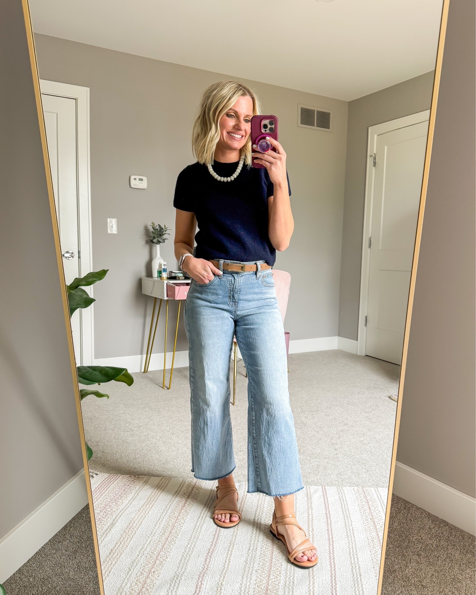 What I wore this week! 
Top-small
Jeans- 25/petite

#LTKootd #LTKPetite #LTKOver40