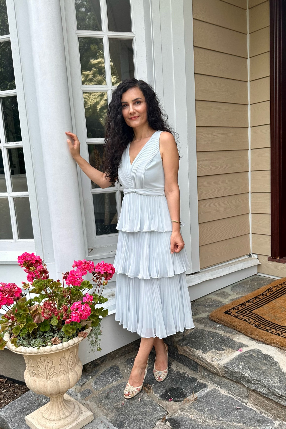 Cocktail Dress Wedding Guest Dress Middi Dress

#LTKwedding #LTKFind #LTKsalealert