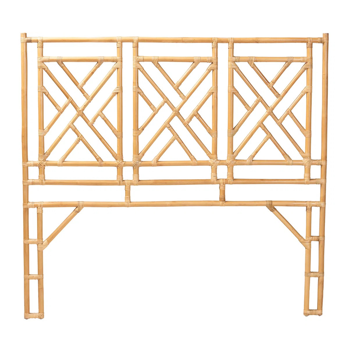 Erle Bali & Pari Karavo Bohemian Rattan Standalone Headboard | Wayfair North America