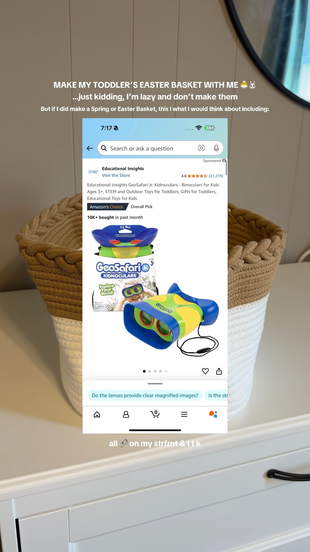 Toddler Easter basket and spring basket ideas for 2025. The perfect toddler finds for this spring 

Easter basket, Easter finds, Easter gifts, toddler spring, toddler Easter, toddler finds, spring finds, spring gifts, toddler gifts, amazon finds

#LTKKids #LTKGiftGuide #LTKSeasonal