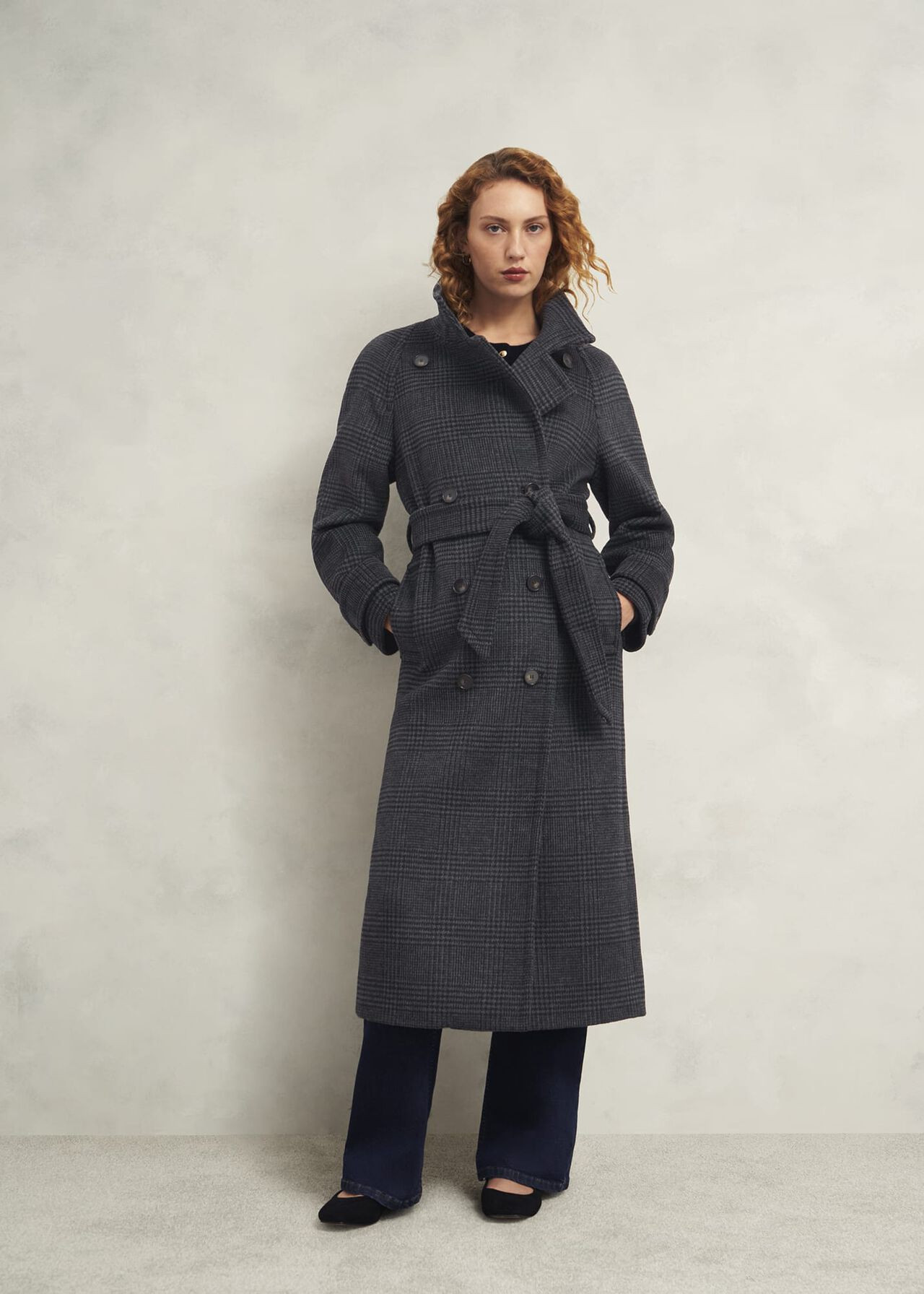 Peckworth Coat with Wool | Hobbs US | | Hobbs