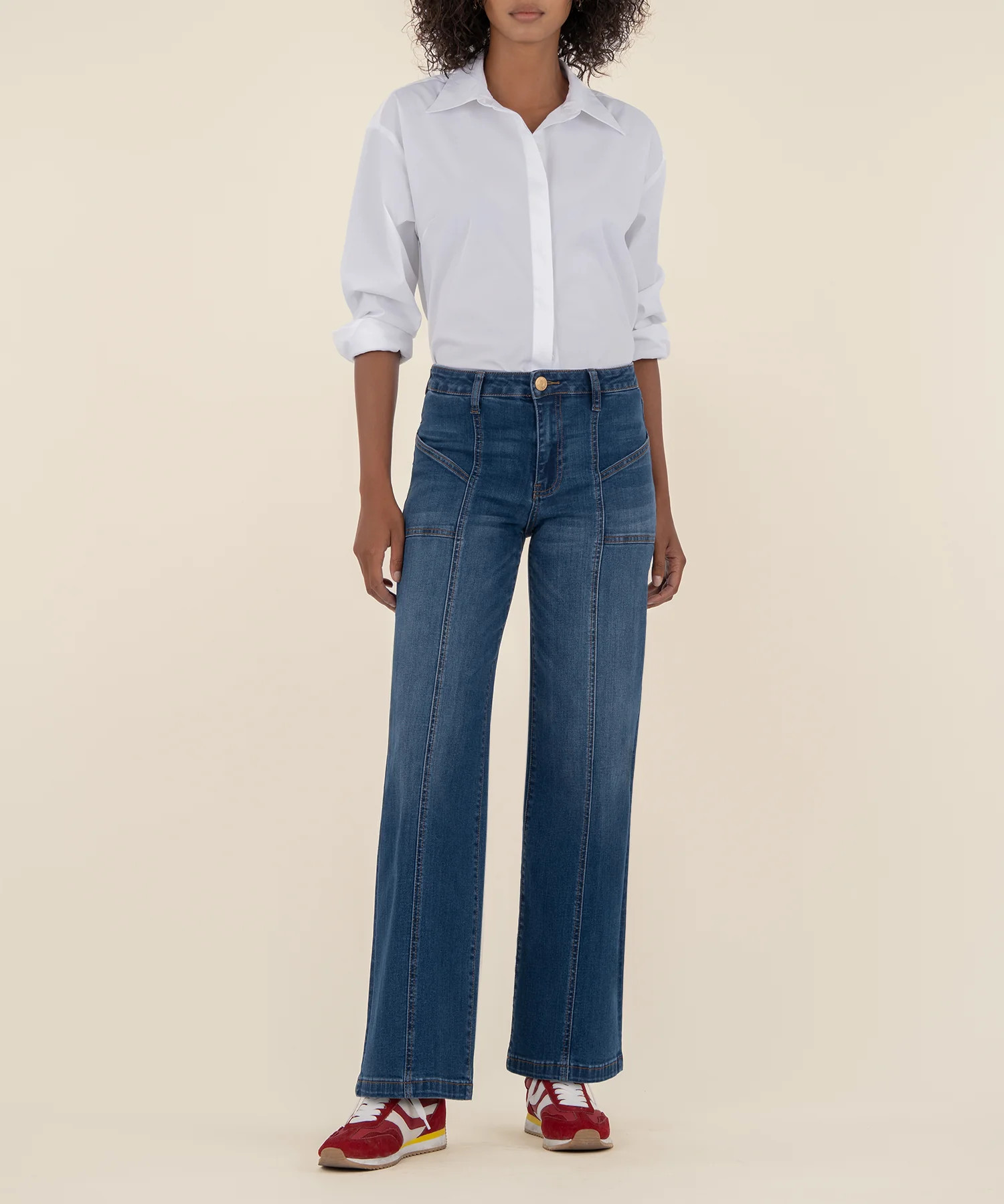 Jean High Rise Wide Straight Leg - Kut from the Kloth | Kut From Kloth