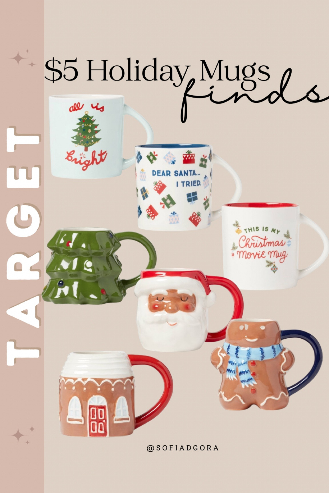 Target Finds. $5 Holiday Mugs. $5 Christmas Mugs. $5 Mugs. Mug Finds 

#LTKSeasonal #LTKhome #LTKHoliday