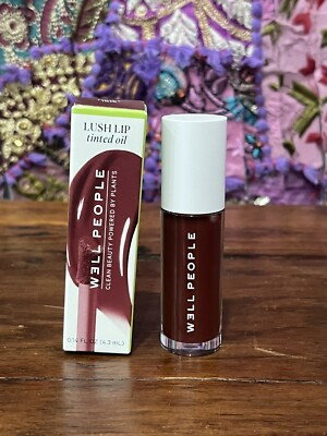 Authentic Well People Lush Lip Tinted Oil In Dewy Iris 4.3 ML New | eBay US