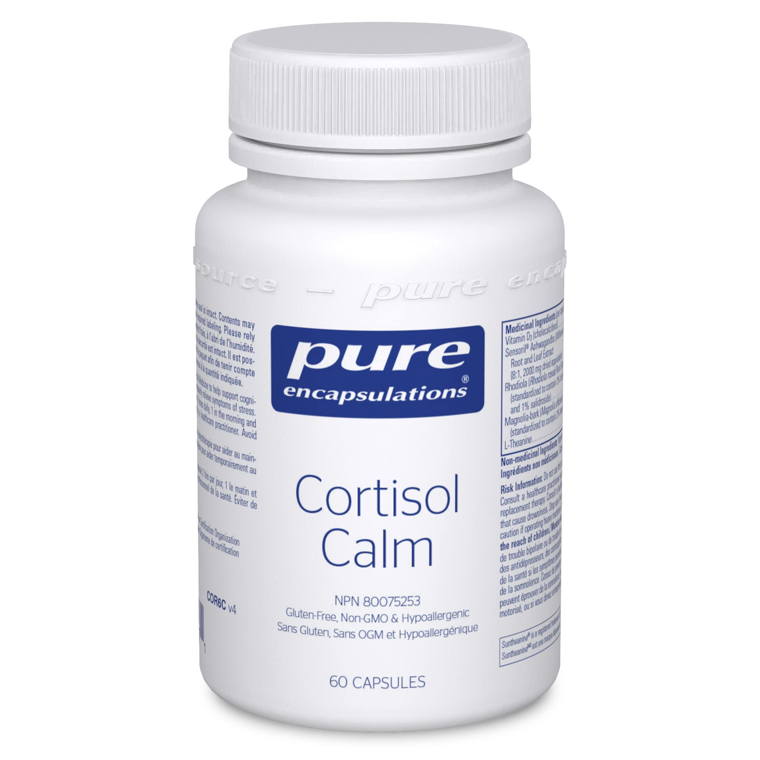 Pure Encapsulations - Cortisol Calm - Hypoallergenic Supplement to Support Cognitive Function - 6... | Amazon (CA)